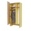 Шкаф для верхней одежды персонала во входную группу из коллекции мебели «НЕГА» (желтый) - «globural.ru» - Новосибирск