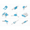 Ресурсный набор Bracket Robot Pack-Blue - «globural.ru» - Новосибирск
