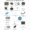 Robo kit DIYGO Мобильный робот с колесами всенаправленного движения - «globural.ru» - Новосибирск