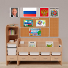Уголок патриотического воспитания для дошкольников "Россия" Стандартный - «globural.ru» - Новосибирск