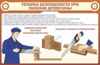 Стенд "ТБ при пилении древесины" - «globural.ru» - Новосибирск