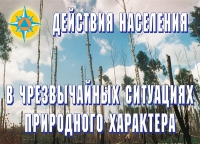 Комплект плакатов "Действия населения в ЧС природного характера" - «globural.ru» - Новосибирск
