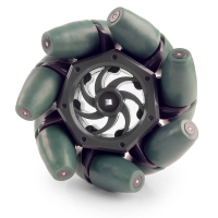 Технологичное колесо Mecanum 4" Mecanum Wheel 4" для конструктора VEX (4 штуки в упаковке) - «globural.ru» - Новосибирск