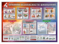 Стенд-уголок "Правила безопасности школьника" - «globural.ru» - Новосибирск