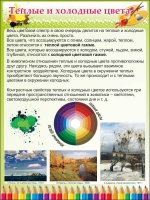 Стенд "Теплые и холодные цвета" - «globural.ru» - Новосибирск