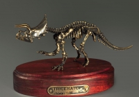 Модель скелета динозавра Triceratops - «globural.ru» - Новосибирск