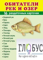 Раздаточные карточки "Обитатели рек и озер" - «globural.ru» - Новосибирск