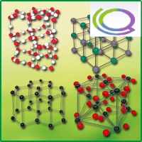 Комплект моделей кристаллических решеток (9 штук) - «globural.ru» - Новосибирск