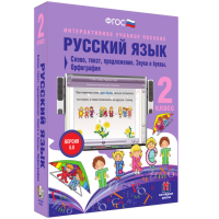 Русский язык 2 класс. Слово, текст, предложение. Звуки и буквы. Орфография - «globural.ru» - Новосибирск