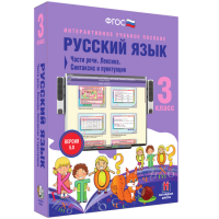 Русский язык 3 класс. Части речи. Лексика. Синтаксис и пунктуация - «globural.ru» - Новосибирск