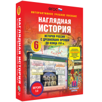 Наглядная история. История России с древнейших времен до конца XVI века. 6 класс - «globural.ru» - Новосибирск