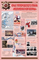 Плакат "Великая Отечественная война: Крах гитлеровского плана «молниеносной войны»" - «globural.ru» - Новосибирск