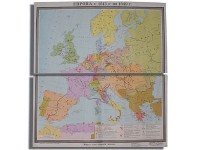Учебная карта "Европа с 1815 - 1849 г.г." 1180*1070 мм (матовое, 2-стороннее лам.) - «globural.ru» - Новосибирск