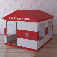Детский игровой домик «Пожарная служба» - «globural.ru» - Новосибирск