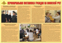 Плакат "Первоначальная постановка граждан на воинский учет" - «globural.ru» - Новосибирск
