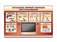 Многофункциональный интерактивный стенд-тренажер "Оказание первой помощи пострадавшим" для учащихся общеобразовательных учреждений - «globural.ru» - Новосибирск