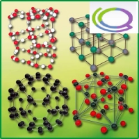 Комплект моделей кристаллических решеток (10 штук) - «globural.ru» - Новосибирск