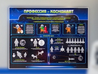 Стенд "Профессия - космонавт" - «globural.ru» - Новосибирск