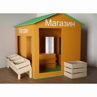 Игровой домик «Рынок» - «globural.ru» - Новосибирск