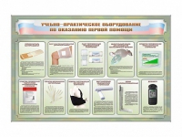 Стенды "Учебно-практическое оборудование по оказанию первой помощи" - «globural.ru» - Новосибирск