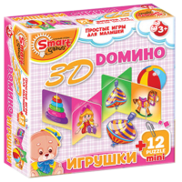 Комплект развивающих игр 3-5 лет. 3D домино (3-5 лет) - «globural.ru» - Новосибирск