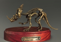 Модель скелета динозавра Styracosaurus - «globural.ru» - Новосибирск