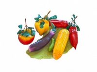 Набор муляжей "Овощи" - «globural.ru» - Новосибирск