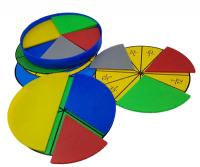 Набор Части целого на круге Простые дроби - «globural.ru» - Новосибирск