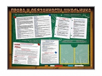Стенд-уголок "Права и обязанности школьника" - «globural.ru» - Новосибирск