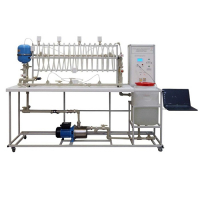 Типовой комплект лабораторного оборудования «Механика жидкости - Гидравлический удар», исполнение стендовое, компьютерное - «globural.ru» - Новосибирск