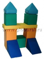 Мягкий модуль-конструктор "Городок" 1 (ВИК) - «globural.ru» - Новосибирск