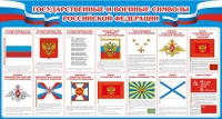 Стенд "Государственные и военные символы РФ" - «globural.ru» - Новосибирск