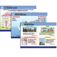 Комплект таблиц для начальной школы "Русский язык. Глагол" - «globural.ru» - Новосибирск