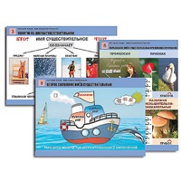 Комплект таблиц для начальной школы "Русский язык. Имя существительное" - «globural.ru» - Новосибирск