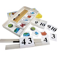 Счетная лесенка (ламинированная, с магнит. креплением) - «globural.ru» - Новосибирск
