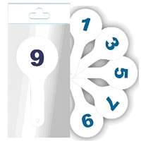 Касса-веер цифр от 0 до 9 - «globural.ru» - Новосибирск