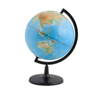 Глобус физический D=200 мм - «globural.ru» - Новосибирск