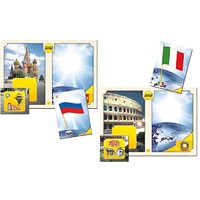 Настольно-печатная игра "Флаги стран мира 1. Европа" - «globural.ru» - Новосибирск