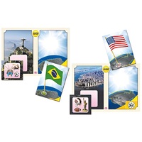 Настольно-печатная игра "Флаги стран мира 2. Азия, Африка, Австралия, Америка" - «globural.ru» - Новосибирск