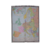 Учебная карта "Европа после 1-ой мировой войны" 1400*1060 мм (матовое, 2-стороннее лам.) - «globural.ru» - Новосибирск