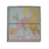 Учебная карта "Европа с 1815 - 1849 г.г." 1180*1070 мм (матовое, 2-стороннее лам.) - «globural.ru» - Новосибирск