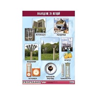 Таблица демонстрационная "Наблюдение за погодой" (винил 70х100) - «globural.ru» - Новосибирск