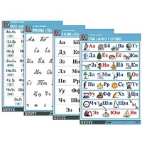 Комплект таблиц "Русский алфавит" - «globural.ru» - Новосибирск