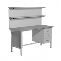 Стол лабораторный демонстрационный с надстройкой  - «globural.ru» - Новосибирск