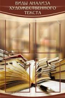 Стенд "Виды анализа художественного текста" - «globural.ru» - Новосибирск