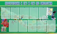 Стенд "Подготовка к ЕГЭ и ОГЭ по биологии" (вариант 2) - «globural.ru» - Новосибирск