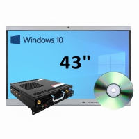 Интерактивная панель 43" (встроенный ПК, Win10) - «globural.ru» - Новосибирск