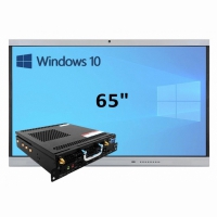 Интерактивная панель 65" (встроенный ПК Win10, Intel i5) - «globural.ru» - Новосибирск