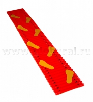 Дорожка массажная со следами(в чехле из кожи) - «globural.ru» - Новосибирск