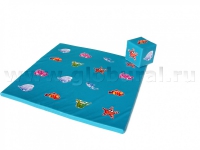 Игровой детский мат «Море» с кубиком (ВИК) - «globural.ru» - Новосибирск